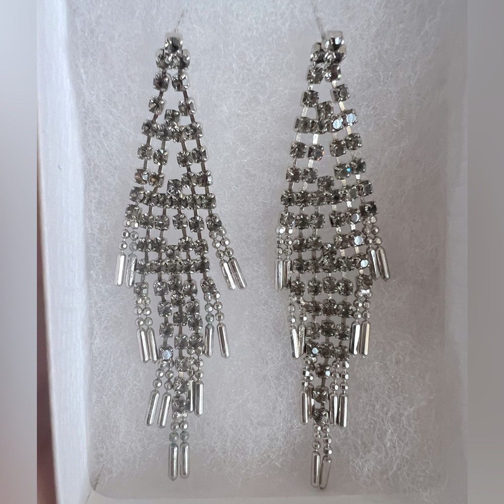 White House Black Market dangling earrings